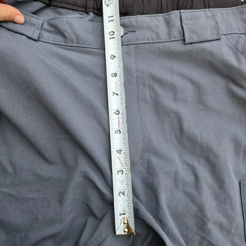 Duluth Trading Cargo Pants Mens XLx32 Dry On The Fly Outdoor